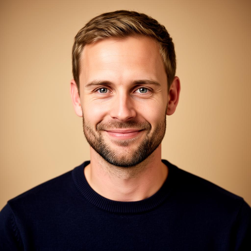 Portrett av Henrik Andersen, Annonseringssjef hos Valadia